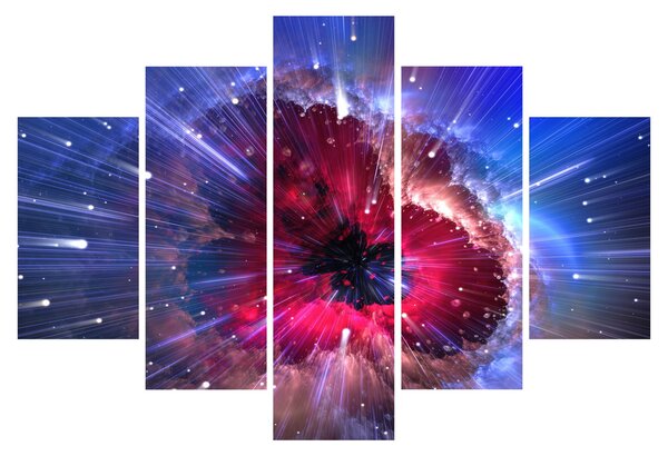 Obraz - Energia vesmíru (150x105 cm)