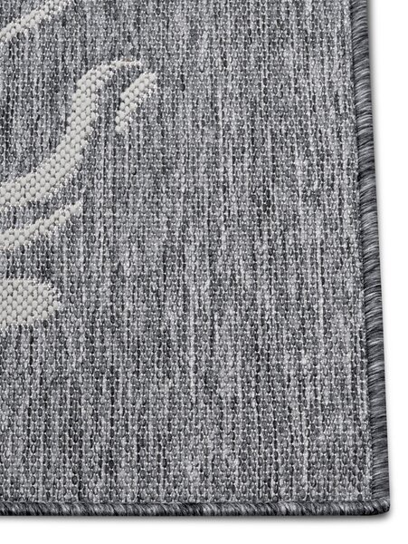 Hanse Home Behúň Cucina Bon Appetit 105622 Grey Cream - 92x150 cm