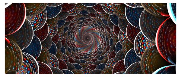 Obraz - Vír (120x50 cm)