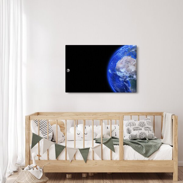 Obraz Mesiaca a Zeme (90x60 cm)
