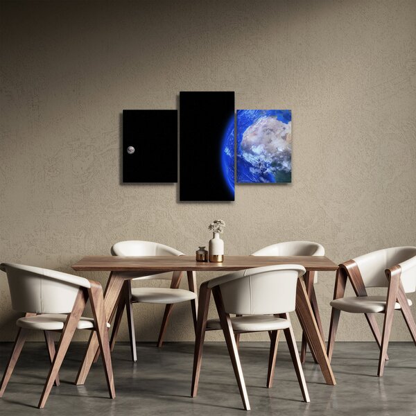 Obraz Mesiaca a Zeme (90x60 cm)