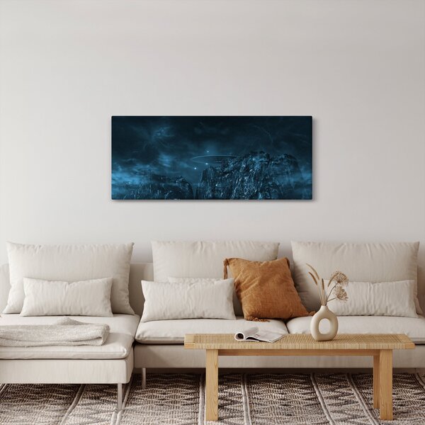 Obraz - Mimozemská misia (120x50 cm)
