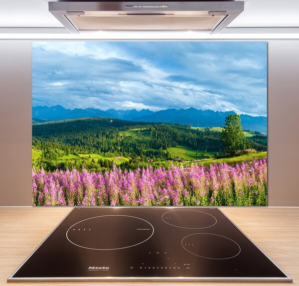 Panel do kuchyne Levanduľa v horách