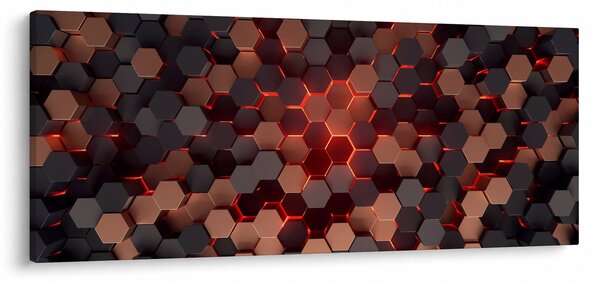 Obraz - Futuristická abstrakcia (120x50 cm)