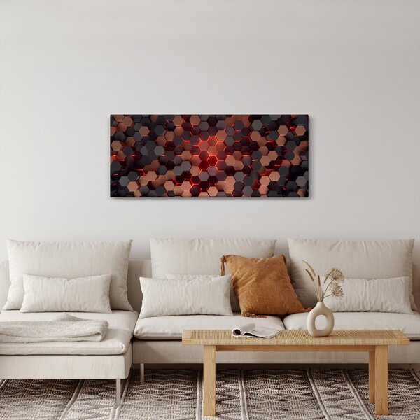 Obraz - Futuristická abstrakcia (120x50 cm)