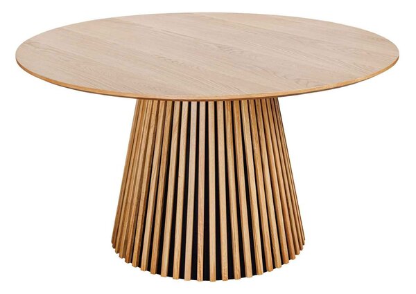 Dizajnový jedálenský stôl Wadeline 120 cm prírodný dub