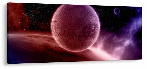 Obraz - Planéta (120x50 cm)
