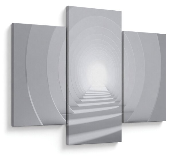 Obraz - 3D tunel (90x60 cm)