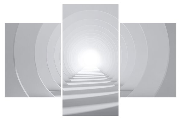 Obraz - 3D tunel (90x60 cm)