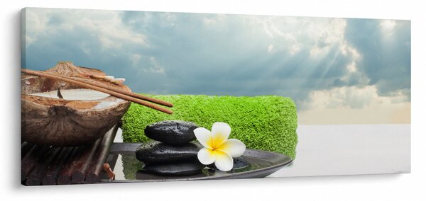 Obraz - Spa and relax (120x50 cm)
