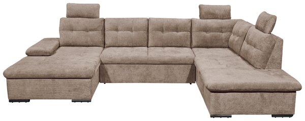 SEDACIA SÚPRAVA, textil, taupe Livetastic - Sedačky, Online Only
