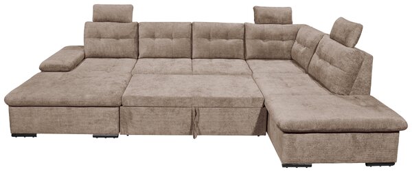 SEDACIA SÚPRAVA, textil, taupe Livetastic - Sedačky, Online Only