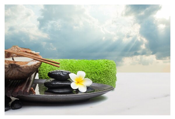 Obraz - Spa and relax (90x60 cm)