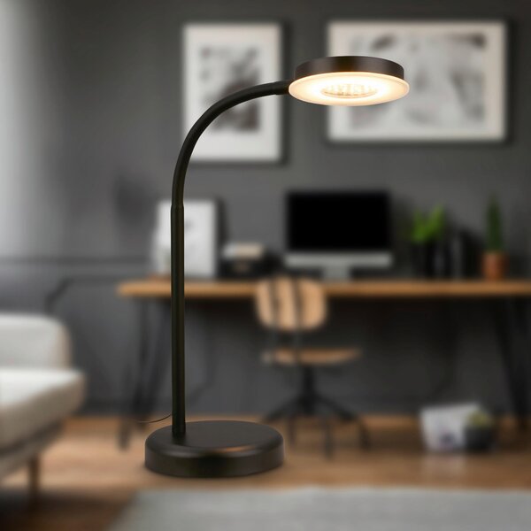STOLNÁ LED LAMPA, dotykový stmievač, 13/55,5 cm - Interiérové svietidlá