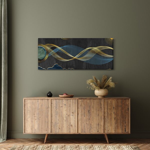Obraz - Abstrakcia (120x50 cm)