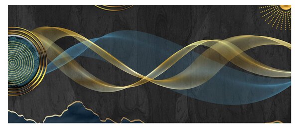 Obraz - Abstrakcia (120x50 cm)