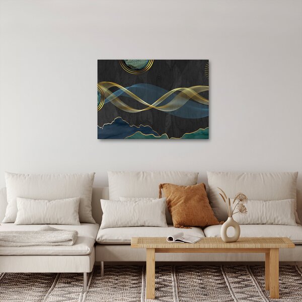 Obraz - Abstrakcia (70x50 cm)