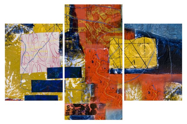Obraz - Abstrakcia (90x60 cm)