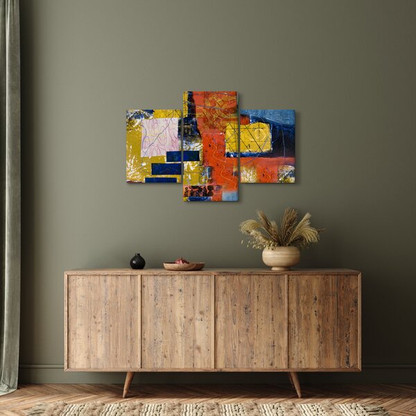 Obraz - Abstrakcia (90x60 cm)