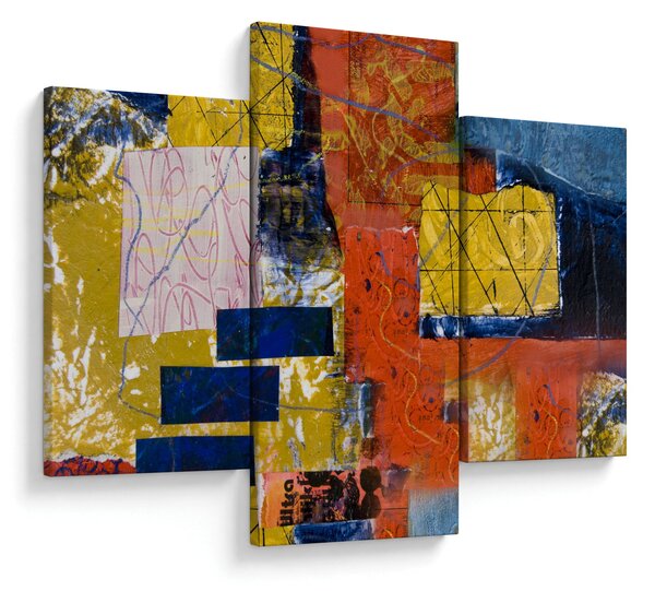 Obraz - Abstrakcia (90x60 cm)