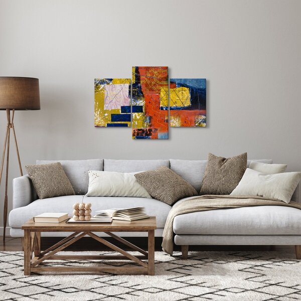 Obraz - Abstrakcia (90x60 cm)