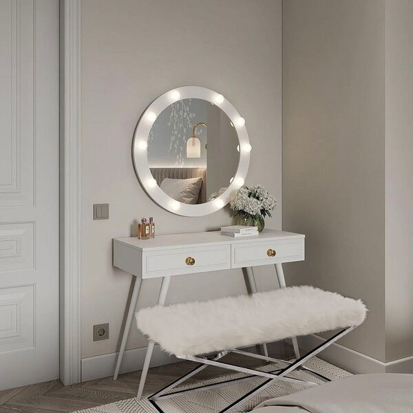 Tutumi Taburetka LIVING biela