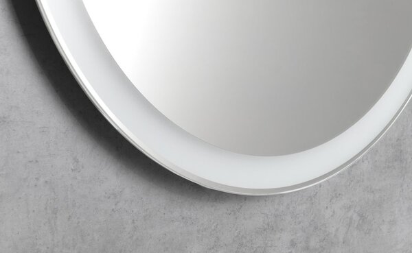 Sapho Sapho, PARGA oválne zrkadlo s LED osvetlením 60x100 cm, PG600