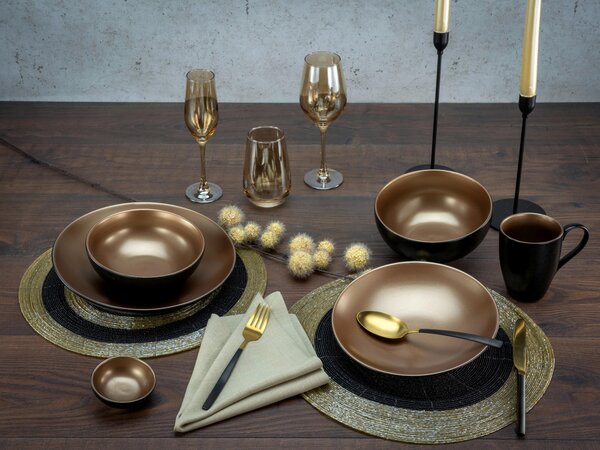 KOMBINOVANÝ SERVIS Glamour Gold 16-dielne Creatable - Online Only bytové doplnky, Online Only