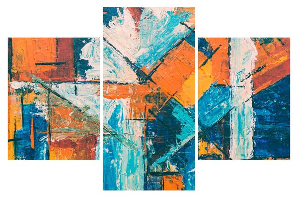 Obraz - Abstrakcia (90x60 cm)