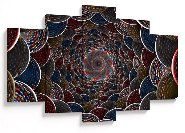 Obraz - Vír (150x105 cm)
