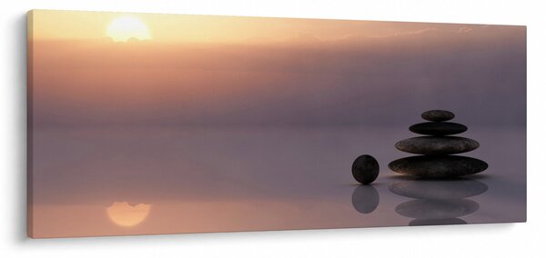 Obraz - Vyrovnanosť (120x50 cm)