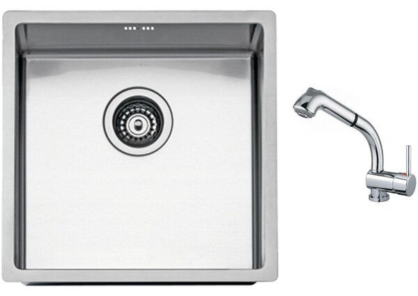Set Sinks BOX 450 RO 1,0mm + batéria Sinks MIX 3 S Chrom