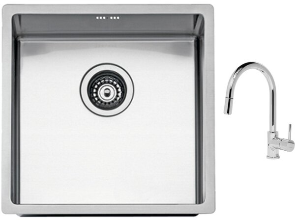 Set Sinks BOX 450 RO 1,0mm + batéria Sinks MIX 35 P chrom