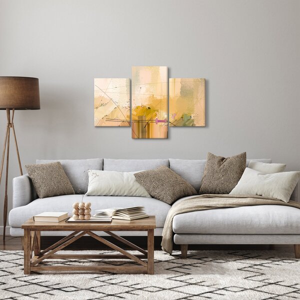Obraz - Abstrakcia, olejomaľba (90x60 cm)