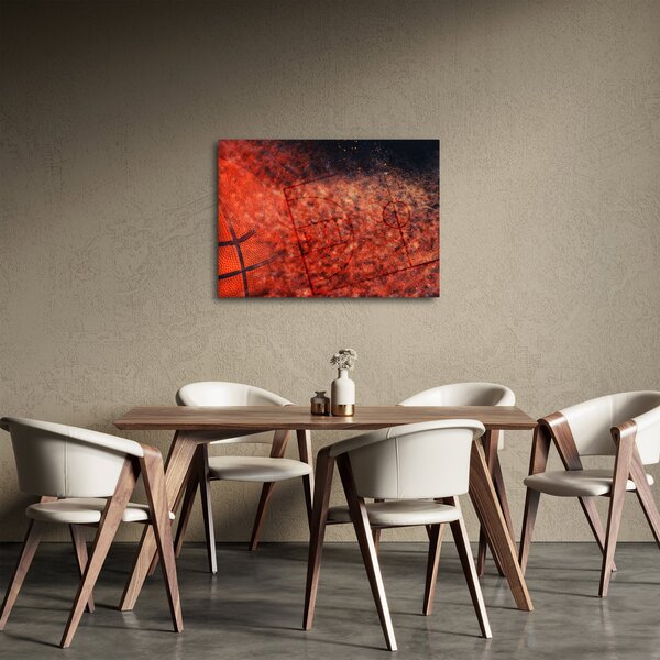 Obraz - Basketbalová lopta (70x50 cm)