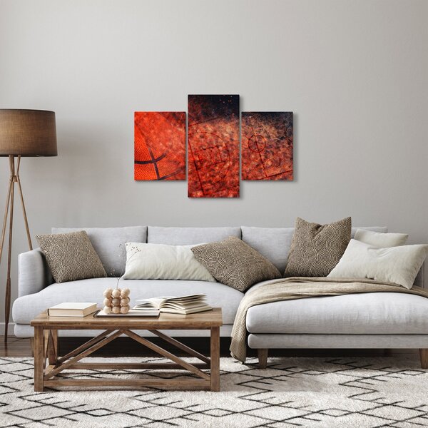 Obraz - Basketbalová lopta (90x60 cm)