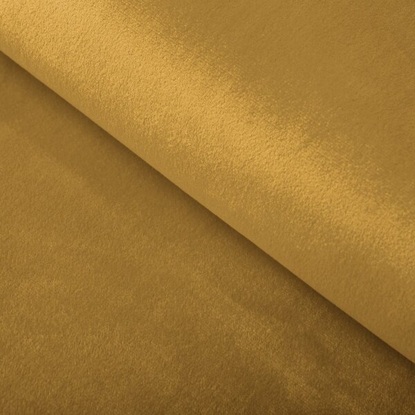Biante Zamatový prehoz na posteľ Velvet Prémium SVP-009 Horčicový 140x200 cm