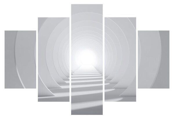 Obraz - 3D tunel (150x105 cm)
