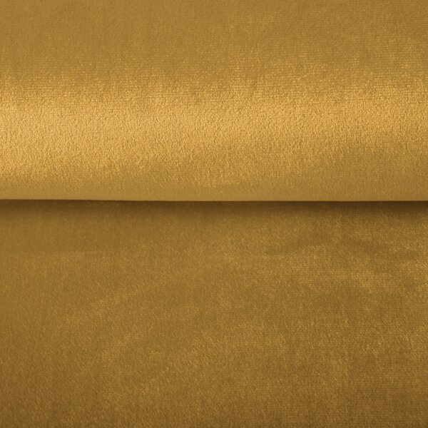 Zamatová látka Velvet Prémium SVP-009 Horčicová - šírka 145 cm