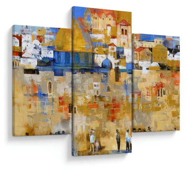 Obraz - Múr nárekov, Jeruzalem, Izrael (90x60 cm)