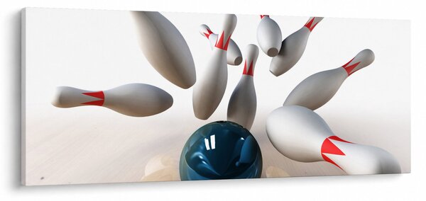 Obraz - Bowling (120x50 cm)