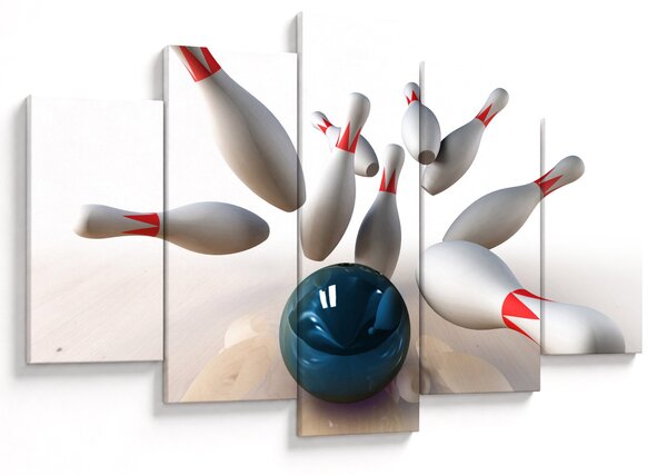 Obraz - Bowling (150x105 cm)
