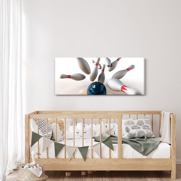 Obraz - Bowling (120x50 cm)