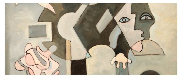 Obraz - Kubizmus (120x50 cm)