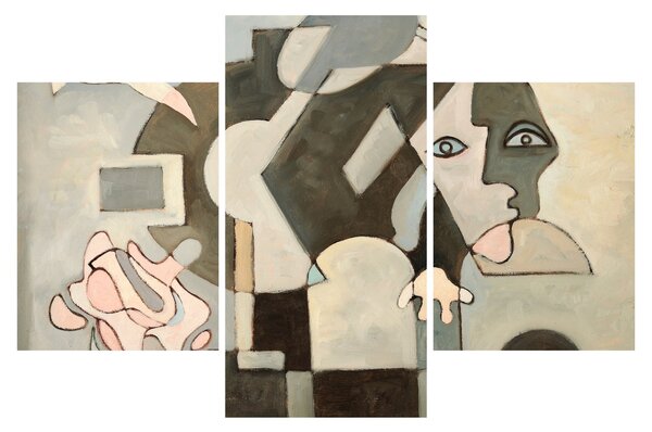 Obraz - Kubizmus (90x60 cm)