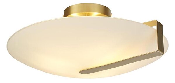 Searchlight 73990-3GO - Stropné svietidlo SUNDIAL 3xE27/40W/230V zlaté