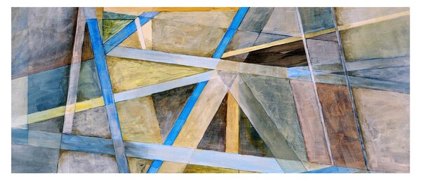 Obraz - Abstrakcia (120x50 cm)