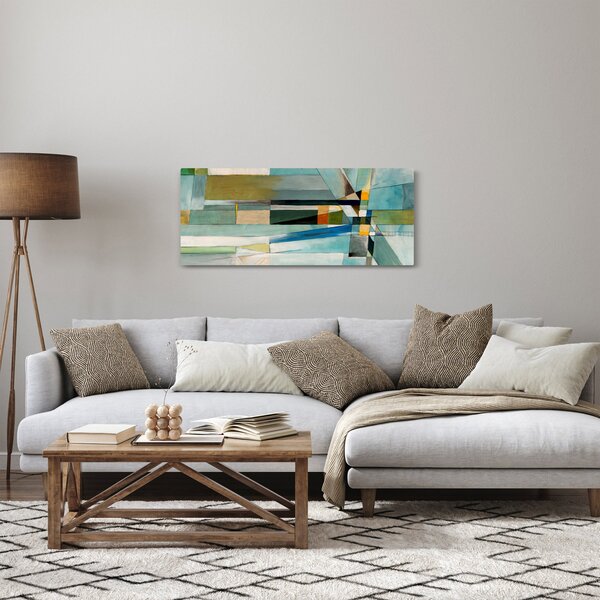 Obraz - Abstrakcia (120x50 cm)