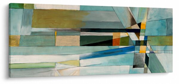 Obraz - Abstrakcia (120x50 cm)