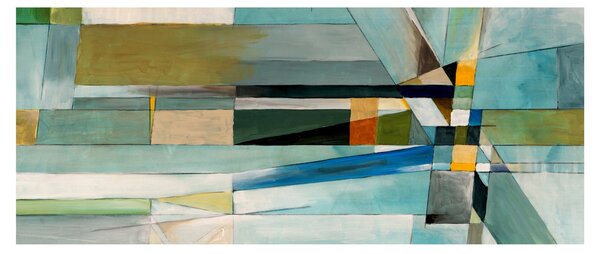 Obraz - Abstrakcia (120x50 cm)